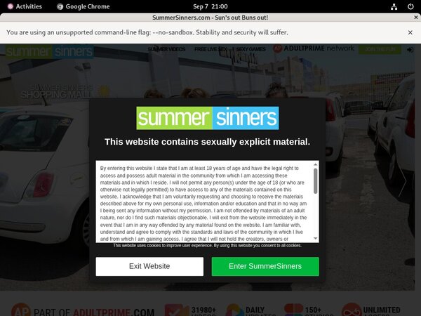 Summersinners Network Login Summersinners Network Login