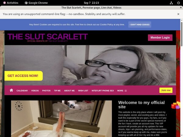 The Slut Scarlett Sconto