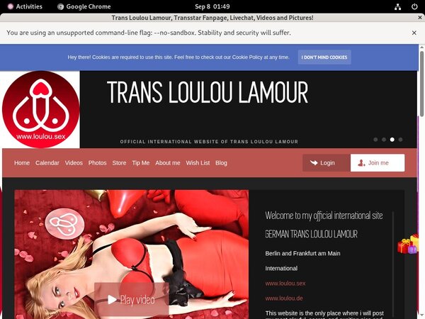 Trans Loulou Lamour Trial Access Trans Loulou Lamour Trial Access