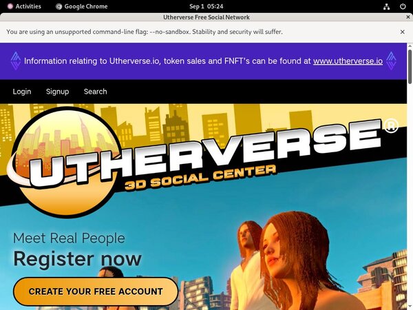 Utherverse.com Paypal Checkout