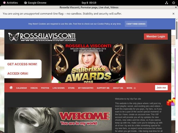 Viscontivip.com Subscribe
