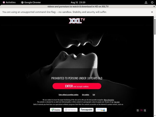 XXL Tv Password Info