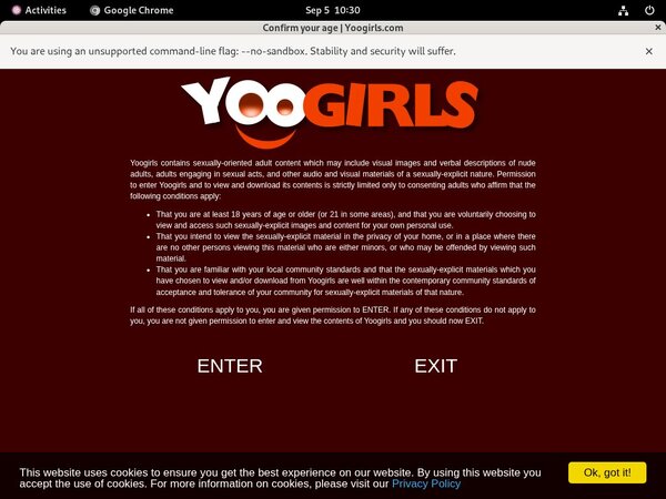 Premium Yoogirls.com Passwords