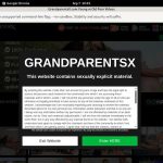 Free Grand Parents X Account New