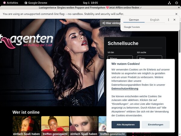 Lustagenten.com With Sliiing