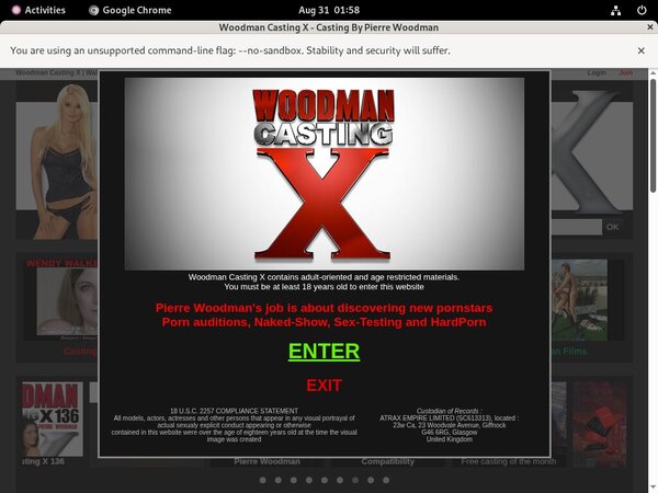 Woodmancastingx Active Accounts